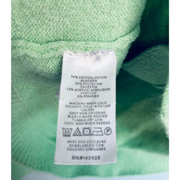 Loft Cardigan Women's Small Green - Picture 6 of 6